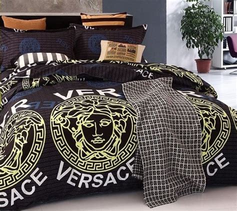 tete de lit versace|Couvertures et Couettes de Luxe .